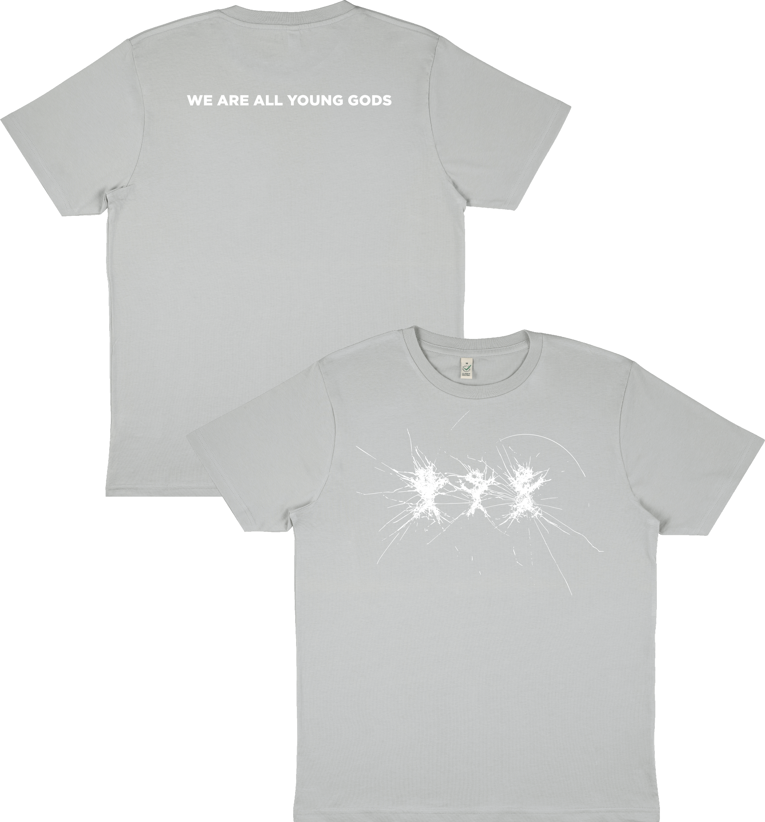THE YOUNG GODS – We Are All Young Gods Light Grey T-Shirt